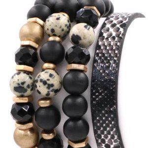 Assorted Bead Bracelet Set